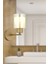 Lima Eskitme Bal Çift Cam Duvar Lambası Yatak Odası-Yatak Başı-Banyo Için Modern Aplik 1