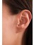 Taşlı Çiçek Tragus Küpe 1