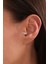 Markiz Taşlı Lotus Tragus Küpe 1