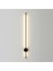 Modern LED duvar aplike, 70cm, siyah, 3000K, şık ve zarif tasarım 3