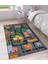 Eğitici Yol Araba Şehir Desenli Çocuk Odası Halısı 1