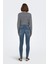 Onliconic Pamuk Karışımlı Slim Fit Yüksek Bel Dar Paça Jeans Bayan Kot Pantolon 15332036 5