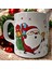 Beyaz Noel Baba Temalı Seramik Kupa 1