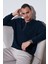 Pamuklu Regular Fit Yarım Fermuarlı Polo Yaka Sweat Erkek Sweat 5905805 1