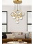 Modern Zümrüt Led Avize, Şık ve Tarz, 4'lü, 50x70, Plastik, Oturma ve Salon İçin 1