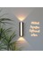 3000K Günışığı 12 Watt LED Aplik, Iç ve Dış Mekan Duvar Aplik, Modern Armatür, Teras, Balkon Aplik 1