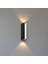 3000K Günışığı 12 Watt LED Aplik, Iç ve Dış Mekan Duvar Aplik, Modern Armatür, Teras, Balkon Aplik 3