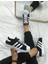 Star Siyah Beyaz Süet Bağcıklı Sneakers 1