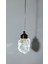 Tuli Tekli Gold Kaplamalı Sarkıt Avize Modern Avize Kristal Cam 3 Renk Avize LED Ampul Şık Tasarım 1