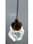 Tuli Tekli Gold Kaplamalı Sarkıt Avize Modern Avize Kristal Cam 3 Renk Avize LED Ampul Şık Tasarım 2