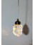 Tuli Tekli Gold Kaplamalı Sarkıt Avize Modern Avize Kristal Cam 3 Renk Avize LED Ampul Şık Tasarım 3