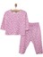 Kaşkorse Çiçek Desen Uzun Kol Pijama Takımı 1