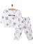 Kaşkorse Uzun Kol Yıldız Desen Pijama Takımı Erkek Bebek 1