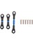 Tt-01 TT01 Için 3 Adet Metal Direksiyon Çubuğu Bağlantı Çubuğu Rot Çubuğu, Mavi (Yurt Dışından) 2
