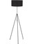 Şık Piramit Metal Lambader, Siyah, Modern Tasarım, Tripod Model, 151-200cm Yükseklik 2