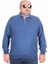 Erkek Büyük Beden Polo Yaka Sweat Moc Grande 24410 Marin 1