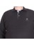 Erkek Büyük Beden Polo Yaka Sweat Moc Grande 24410 Sıyah 2