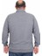 Erkek Büyük Beden Polo Yaka Sweat Feel Good 24408 Antrasit Melanj 3