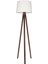 3 Ayaklı Ahşap Tripod Lambader, Beyaz Ceviz, Yerden Yükseklik 101-150 cm 1