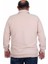 Erkek Büyük Beden Polo Yaka Sweat Moc Grande 24410 Bej 3