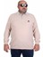 Erkek Büyük Beden Polo Yaka Sweat Moc Grande 24410 Bej 1