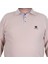 Erkek Büyük Beden Polo Yaka Sweat Moc Grande 24410 Bej 2