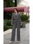 Crop Ceket Pantolon Takım 3