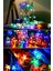 Rgb 5 Metre Gül LED 20 LED 220V Fişli Tak Çalıştır Dekoratif Iç ve Dış Mekan Süsleme Işığı 5