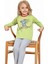 Kız Çocuk Pamuklu Uzun Kollu Desenli Pijama Takımı 4
