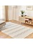 7/24 İskandinav Larus Grey 50x80 cm Salon Mutfak Halısı Yolluk Kilim 1