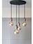 Modern 4'lü metal duy sarkıt, şık ve şık aydınlatma dekoru, 60x33 ölçü 1
