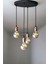 Modern 4'lü metal duy sarkıt, şık ve şık aydınlatma dekoru, 60x33 ölçü 2