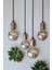 Modern 4'lü metal duy sarkıt, şık ve şık aydınlatma dekoru, 60x33 ölçü 3