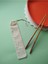 2 Çift Bambu Chopstick Noodle Çubuğu ve 2 Adet 25*5 Ölçülerde Hambez Kese 2