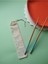2 Çift Bambu Chopstick Noodle Çubuğu ve 2 Adet 25*5 Ölçülerde Hambez Kese 4