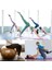 Kaydırmaz Tabanlı Yoga & Pilates ve Spor Çorabı 3 Çift Siyah 2