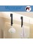 Taşınabilir Paslanmaz Çelik Metal Banyo Duşakabin Mutfak Vb. Alanlar İçin Dikey Askılık- AL4836 1 Adet 2