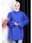 Saks Beli İpli Balon Kol Tunik 1