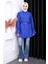 Saks Beli İpli Balon Kol Tunik 2