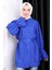 Saks Beli İpli Balon Kol Tunik 3