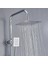 Faucet & Shower Ful Krom Yağmurlama Robot Duş Seti - 400MS 3