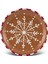 New Year Yılbaşı Gingerbread Pasta Tabağı 20 cm 1