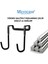 Paslanmaz Çelik Metal Banyo Duşakabin Mutfak Vb Alanlar İçin Askılık S Model - AL4837 2 Adet 4