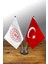 Ikili Kurum Masa Bayrağı Set -Kültür ve Turizm Bakanlığı 1