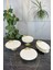 5 Parça Bron Porselen Sofra Sunum Seti & Yemek Tabağı Salata Kasesi Oval Meze Tabağı 1