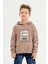 Kapüşonlu Pamuk Erkek Çocuk Sweatshirt 4