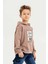 Kapüşonlu Pamuk Erkek Çocuk Sweatshirt 1