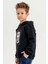 Kapüşonlu Pamuk Erkek Çocuk Sweatshirt 2
