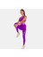 Pro Dri Fit Grafik Mid Rise 7/8 Lenght Tight Purple Kadın Antrenman Taytı Mor 3