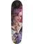 Işıklı Silikon Teker Desenli Kaykay 78 cm Mor Saçlı Kız BSK-3114 2